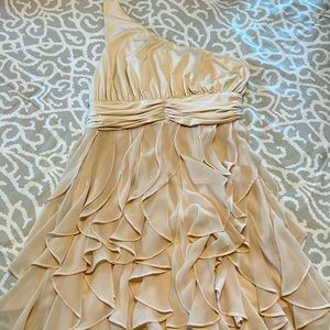 Ark & Co. cream cocktail party dress